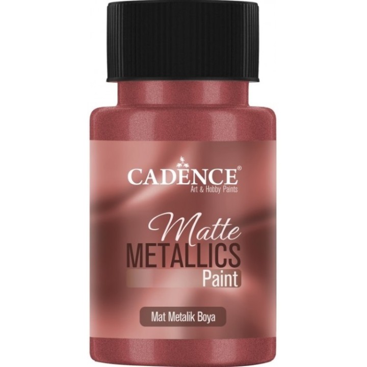 Cadence matte metallic verf 50ml rood
