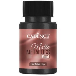 Cadence matte metallic verf 50ml zwart