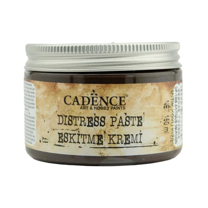 Cadence distress paste 150ml antique maroon