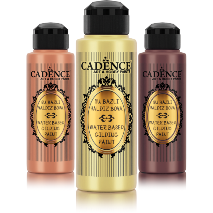 Cadence gilding acrylverf 500ml chocolate