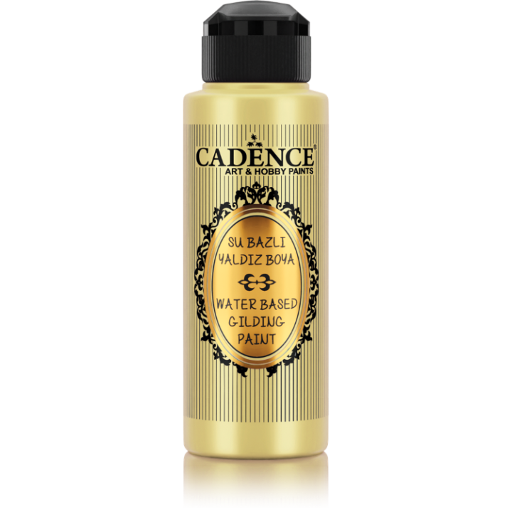Cadence gilding acrylverf 500ml metallic green gold