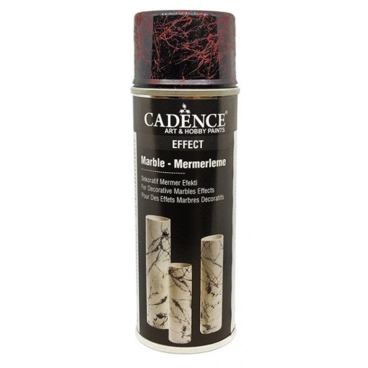 Cadence marble spuitbus verf 200ml rood