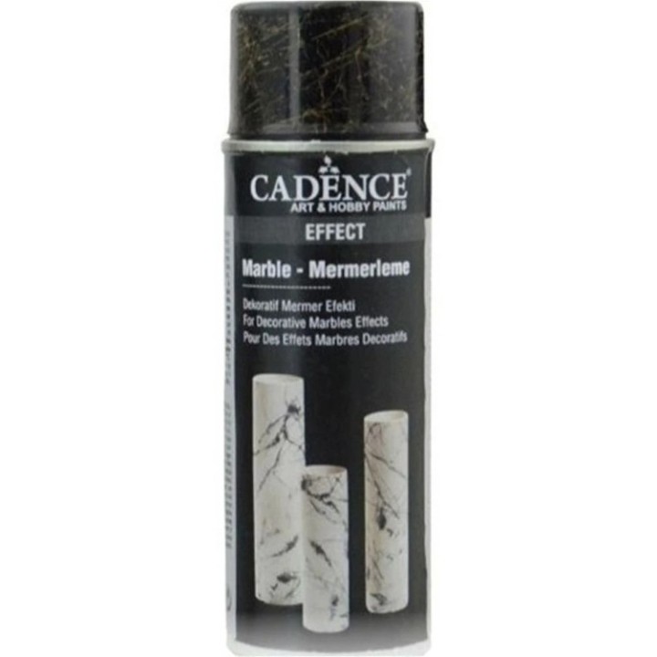 Cadence marble spuitbus verf 200ml zilver
