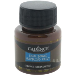 Cadence marbling verf 45ml bruin