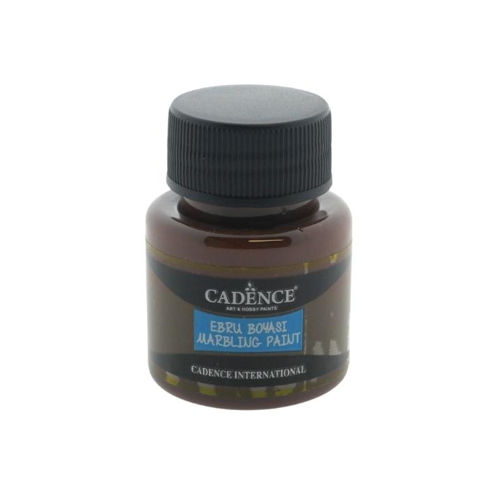 Cadence marbling verf 45ml bruin