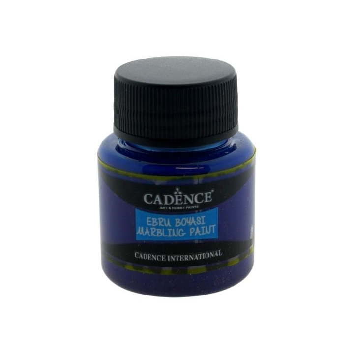 Cadence marbling verf 45ml donkerblauw