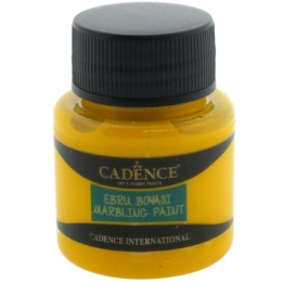 Cadence marbling verf 45ml geel
