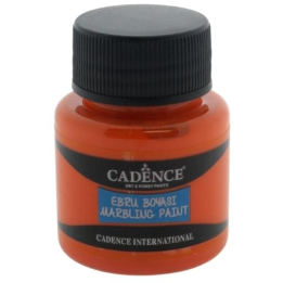 Cadence marbling verf 45ml oranje