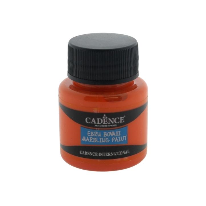 Cadence marbling verf 45ml oranje