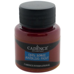 Cadence marbling verf 45ml rood