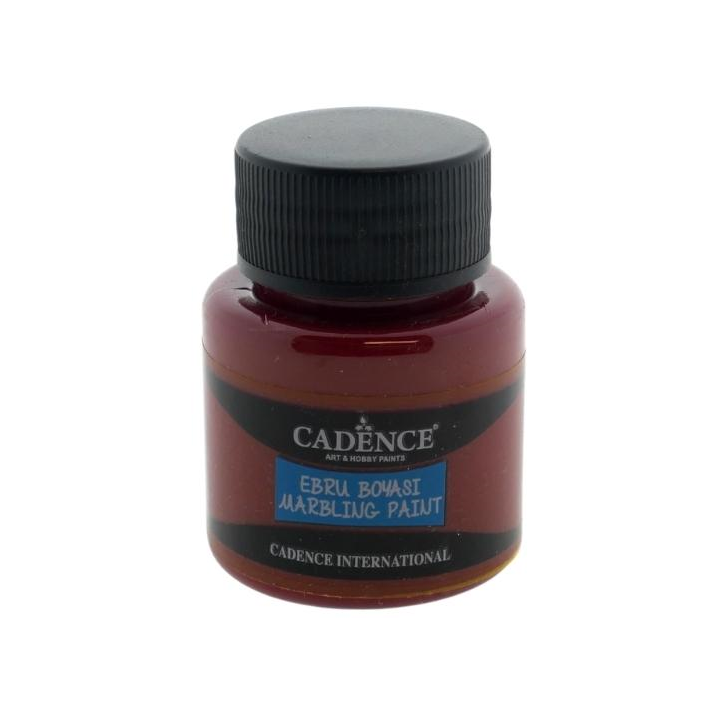 Cadence marbling verf 45ml rood