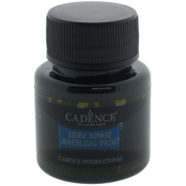 Cadence marbling verf 45ml zwart