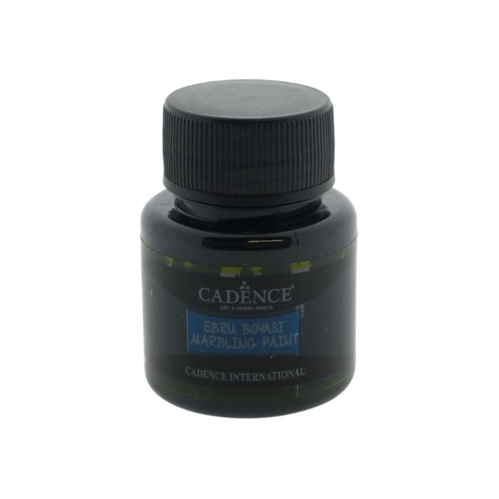 Cadence marbling verf 45ml zwart