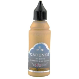 Cadence glas- en porseleinverf contour 50ml goud