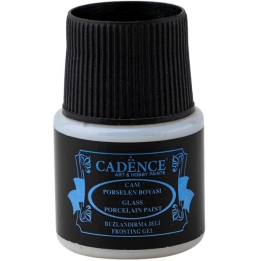 Cadence glas- en porseleinverf frosting gel 45ml ice