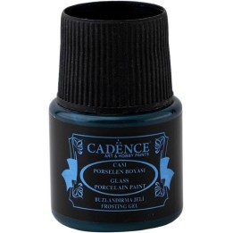 Cadence glas- en porseleinverf frosting gel 45ml turquoise