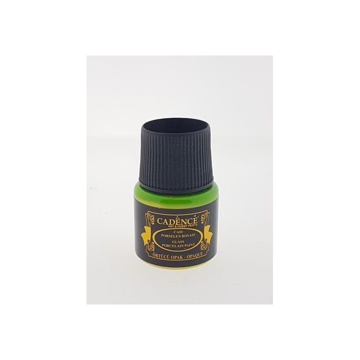 Cadence glas- en porseleinverf opaque 45ml kiwi green
