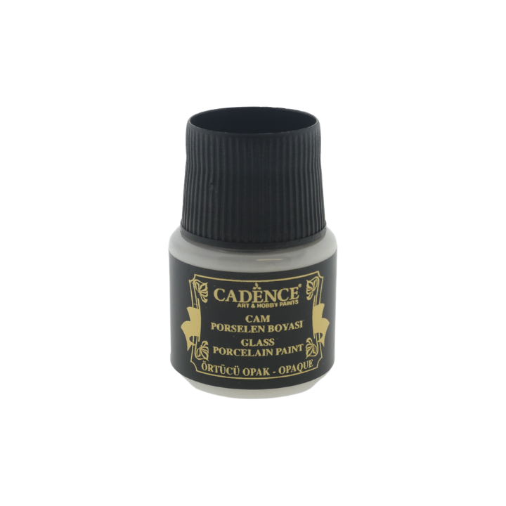 Cadence glas- en porseleinverf opaque 45ml wit