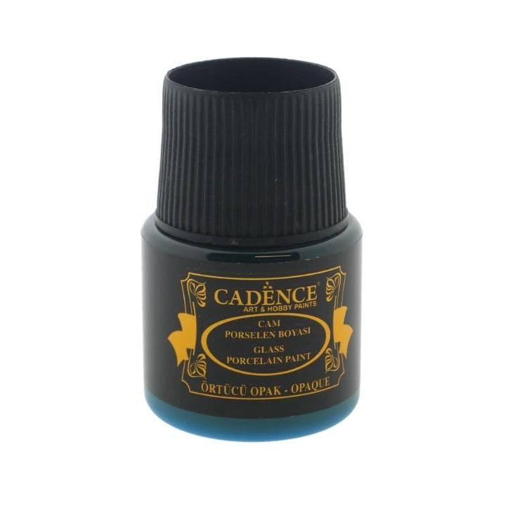 Cadence glas- en porseleinverf opaque 45ml azuurblauw