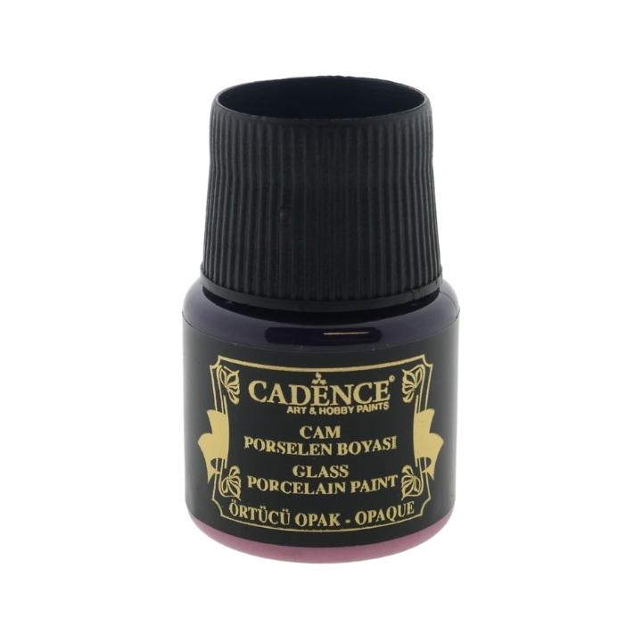 Cadence glas- en porseleinverf opaque 45ml lila