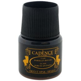 Cadence glas- en porseleinverf opaque 45ml lichtbruin