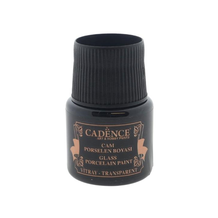 Cadence glas- en porseleinverf vitrail 45ml bruin