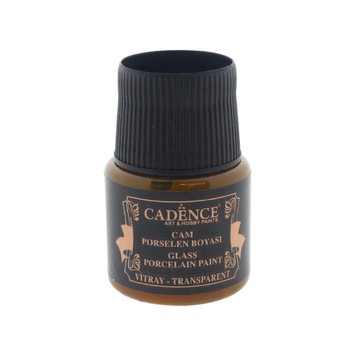Cadence glas- en porseleinverf vitrail 45ml geel