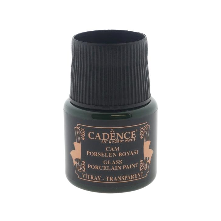 Cadence glas- en porseleinverf vitrail 45ml grasgroen