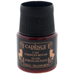 Cadence glas- en porseleinverf vitrail 45ml oranje