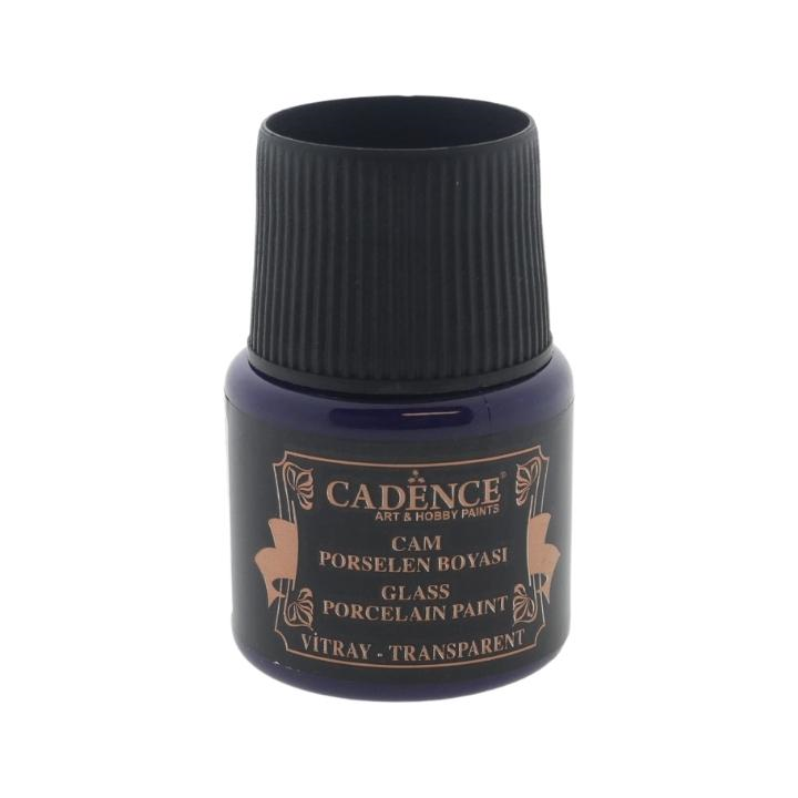 Cadence glas- en porseleinverf vitrail 45ml paars