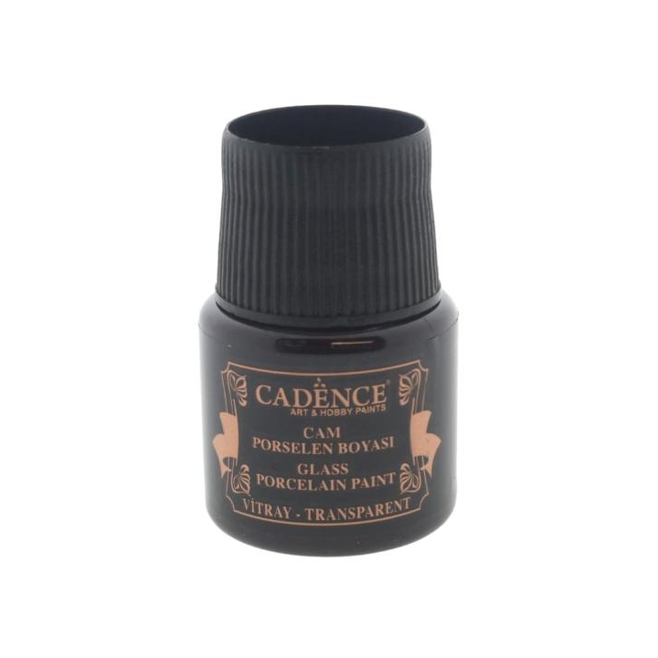 Cadence glas- en porseleinverf vitrail 45ml rood