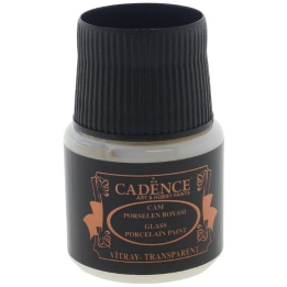 Cadence glas- en porseleinverf vitrail 45ml transparant