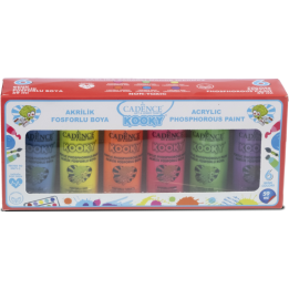 Cadence kooky acrylverf neon set 6x59ml