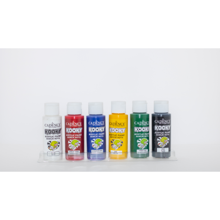 Cadence kooky acrylverf set 6x59ml