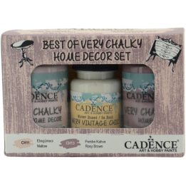 Cadence best of very chalky set rosy brown