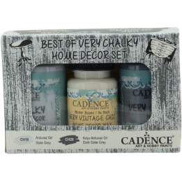 Cadence best of very chalky set slate gray