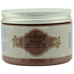 Cadence diamond relief pasta 150ml donkerbruin