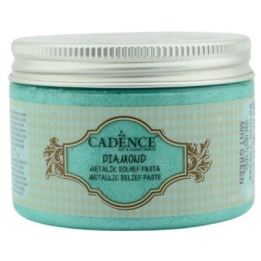 Cadence diamond relief pasta 150ml mintgroen