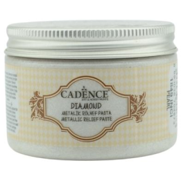 Cadence diamond relief pasta 150ml parelmoer