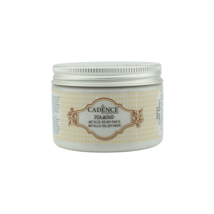 Cadence diamond relief pasta 150ml parelmoer