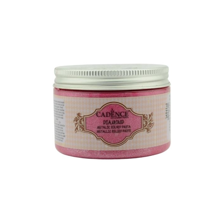 Cadence diamond relief pasta 150ml roze