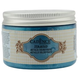 Cadence diamond relief pasta 150ml turquoise