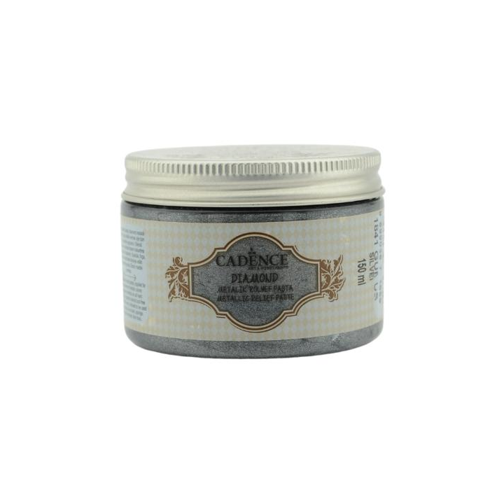 Cadence diamond relief pasta 150ml zilver
