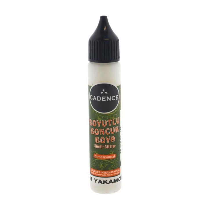 Cadence dimensional verf glitter 25ml fosfor