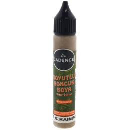 Cadence dimensional verf glitter 25ml regenboog goud