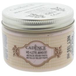 Cadence hi lite metallic relief pasta 150ml paars