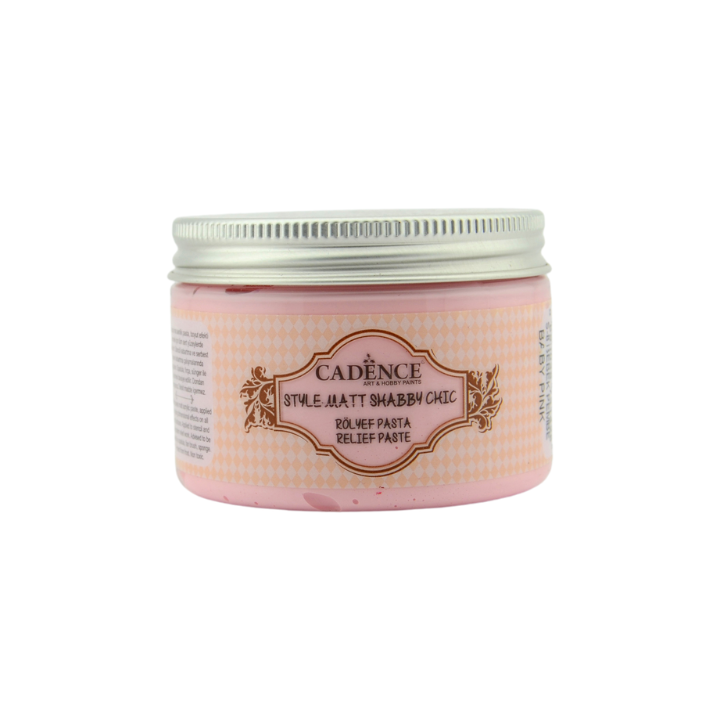 Cadence style mat shabby chic relief pasta 150ml babyroze