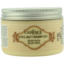 Cadence style mat shabby chic relief pasta 150ml taffy