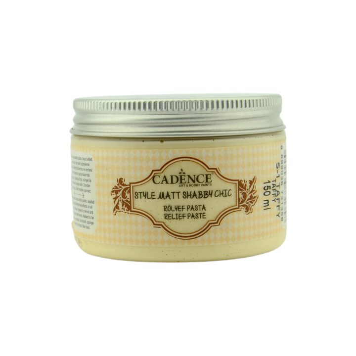 Cadence style mat shabby chic relief pasta 150ml taffy