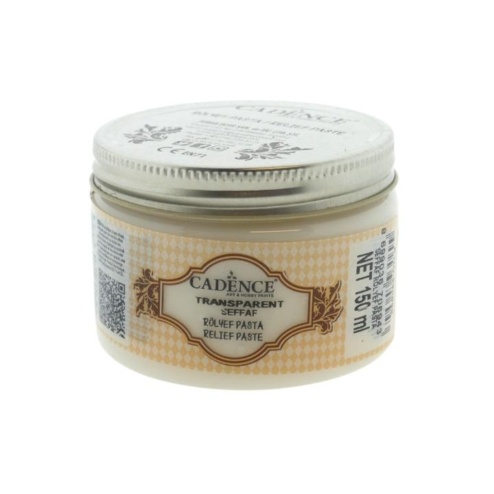 Cadence transparant relief pasta 150ml